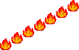 Sprite of a double-sided Fire-Bar in Super Mario World 2: Yoshi's Island