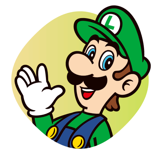 File:Sticker Luigi - Mario Party Superstars.png