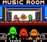 The Music Room in Game & Watch Gallery 3