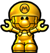 Gold Mini Mario from Mario vs. Donkey Kong: Tipping Stars.