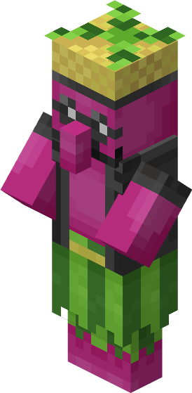 File:Minecraft Mario Mash-Up Swamp Cleric Villager Render.png