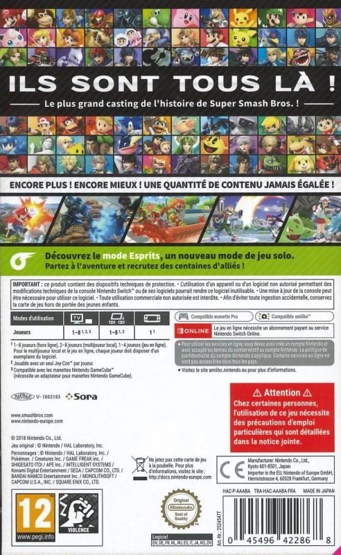 French box art (back)