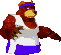 Brash from the GBA version of Donkey Kong Country 3.