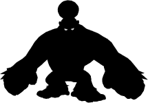 File:DKJB Ninja Kong silhouette.png