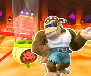 File:MKT Icon BowsersCastle2TGBA FunkyKong.png
