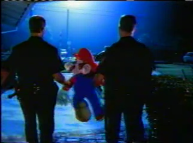 File:Mario Taken in Mario Party commercial.png