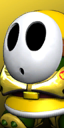 File:Shy Guy Yellow Donkey Kong Strikers Charged Football.png