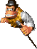Swanky Kong in Donkey Kong Country 3: Dixie Kong's Double Trouble!