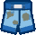 Sprite of the Battle Trunks from Paper Mario: The Thousand-Year Door