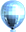 Silver Balloon HUD Sprite from Diddy Kong Racing.