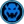 Sprite of a blue Bowser enemy wave icon, from Puzzle & Dragons: Super Mario Bros. Edition.