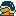 A Buster Beetle walking in Super Mario Bros. 3, as seen in a cave stage.