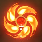 The fiery pinwheel-like objects in Super Mario Bros. Wonder.