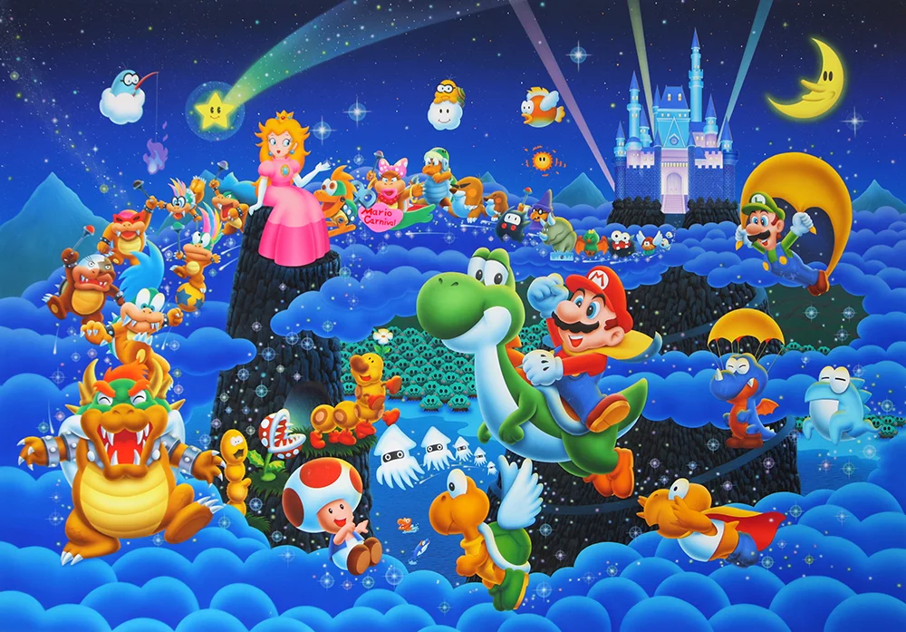 File:Mario Puzzle Artwork 2.png - Super Mario Wiki, the Mario encyclopedia