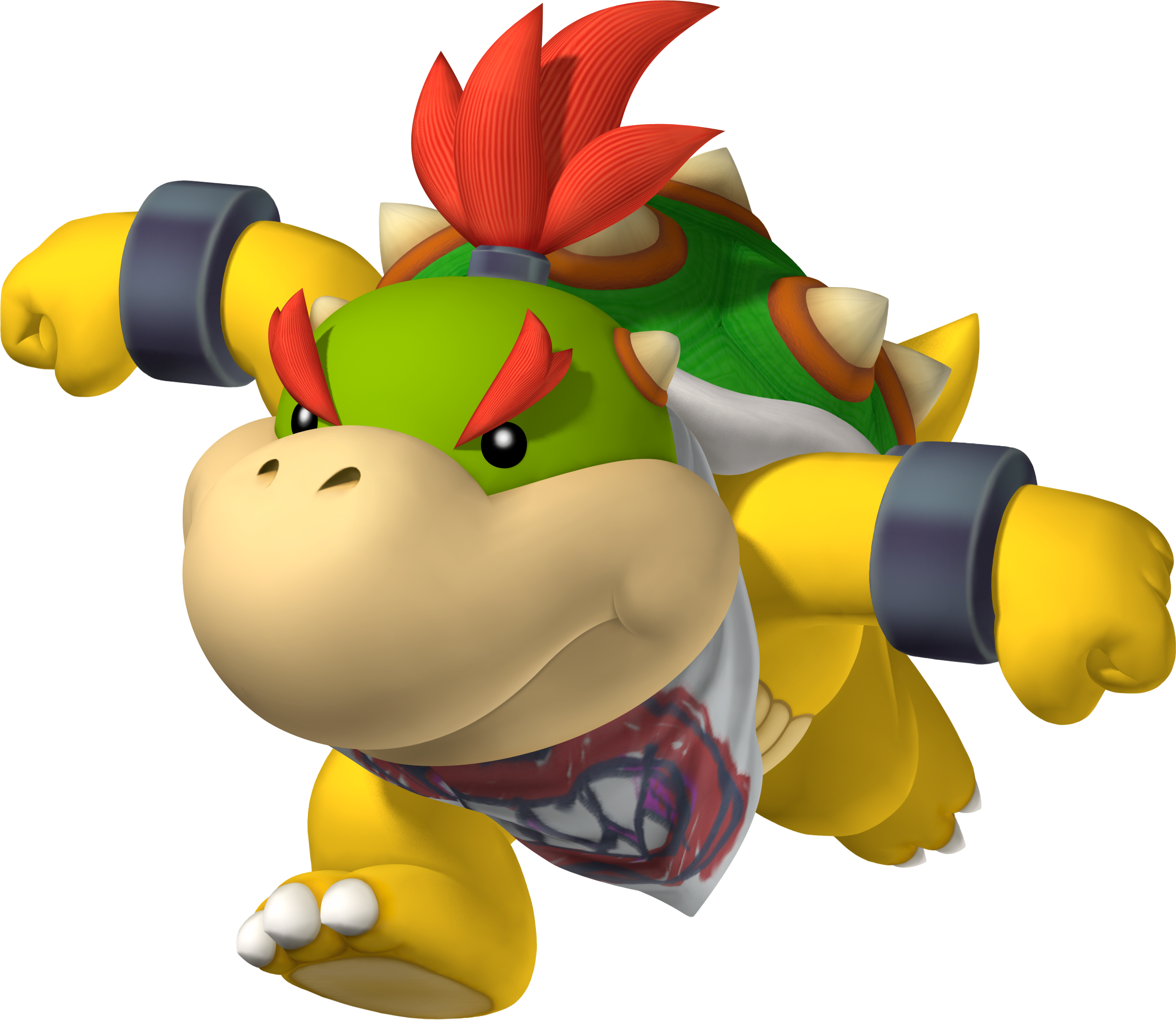 Artwork of Bowser Jr. in New Super Mario Bros.