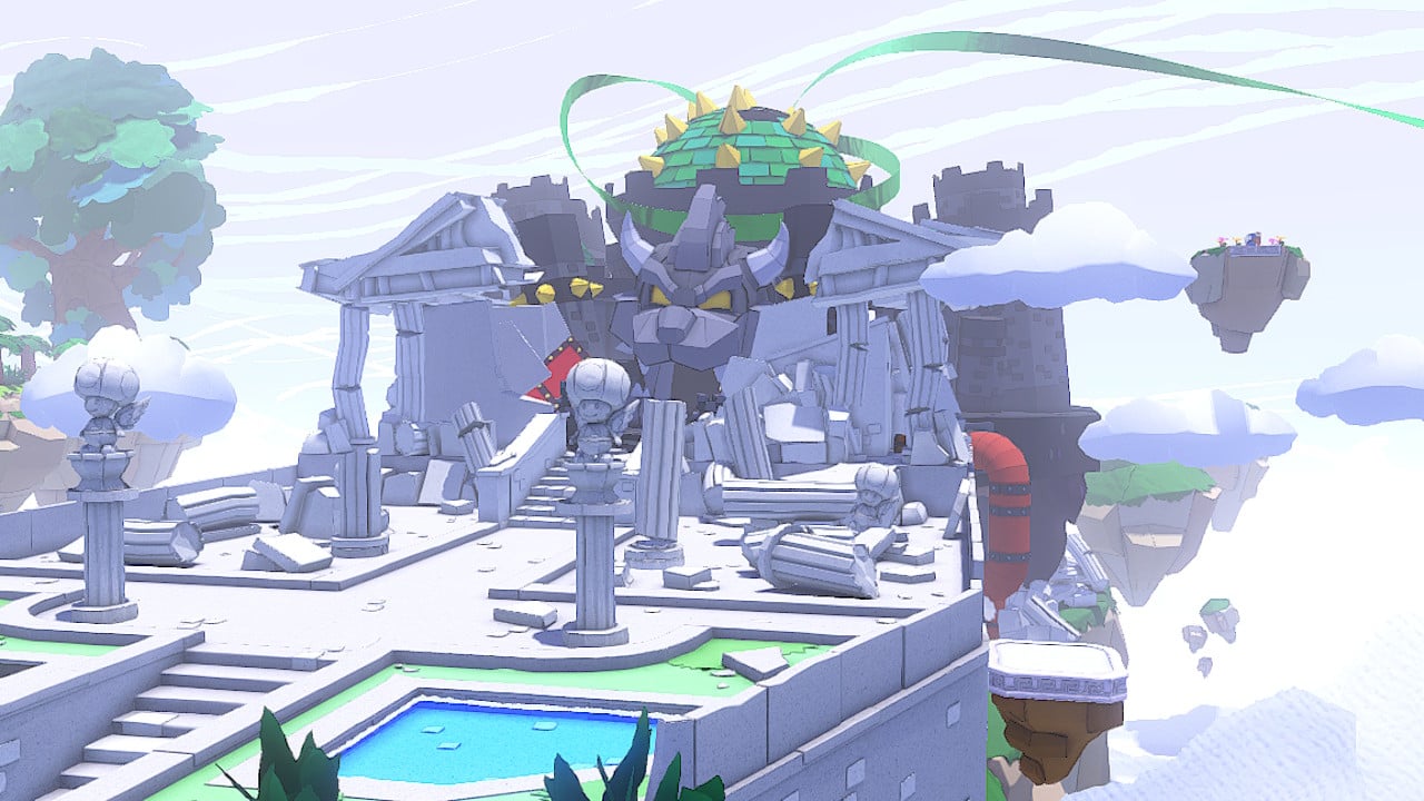 Bowser's Castle in Shangri-Spa