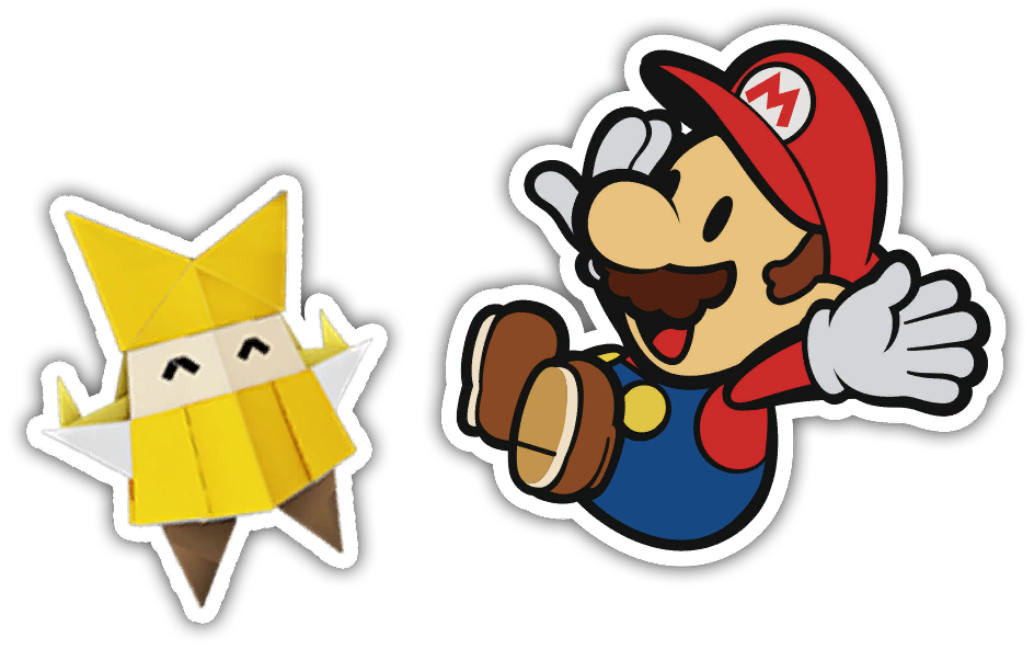 Art of Mario and Olivia from Shy Guys Finish Last