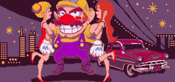 Wario Land 4 flashback, seen in the closing credits. This particular image is only seen when completing "S-Hard" mode.
