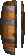 Sprite of a Barrel Shield in Donkey Kong Country 3.