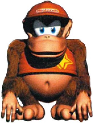 File:DK64 Diddy Front art.png