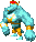 Blue Kruncha in Donkey Kong Country 2 for Game Boy Advance.