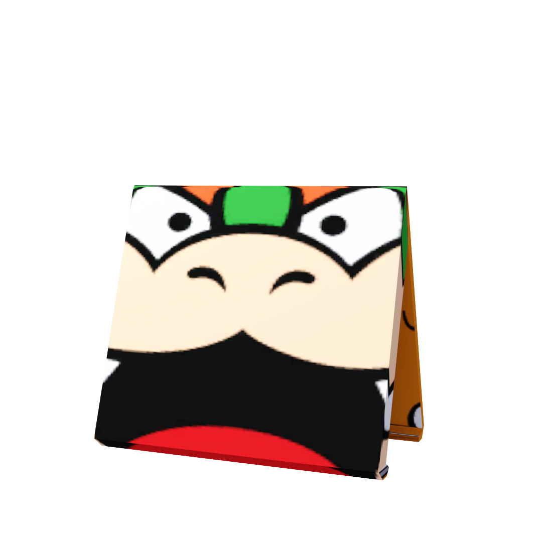 Folded Bowser