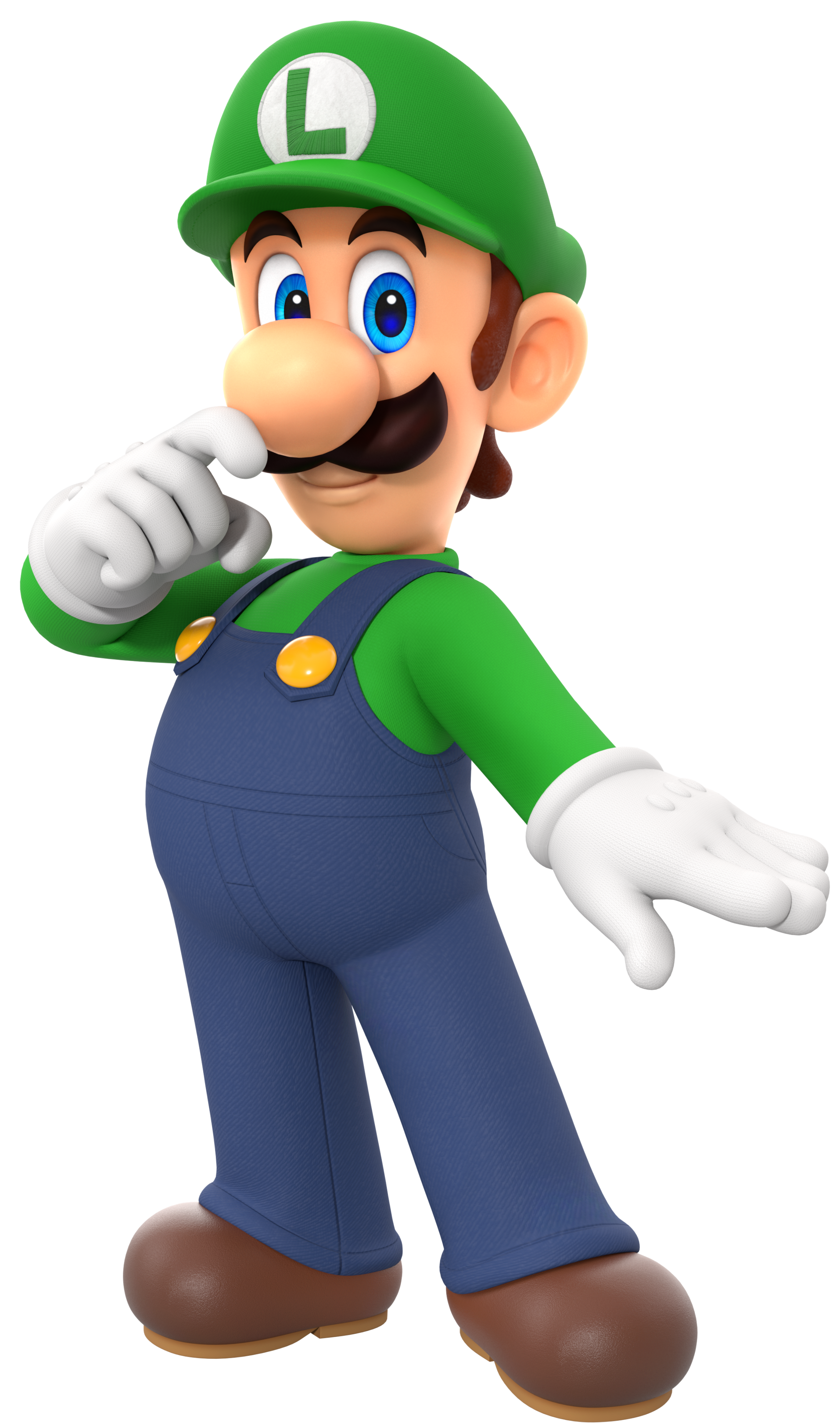 Artwork of Luigi for Super Mario Party Jamboree