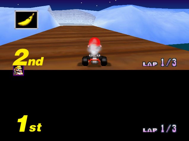Image demonstrating the falling through the bridge glitch in Frappe Snowland