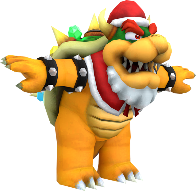 File:MKTBowserSantaModel.png - Super Mario Wiki, the Mario encyclopedia