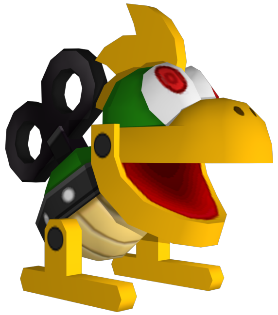 File:NSMBW Mechakoopa Model.png - Super Mario Wiki, the Mario encyclopedia