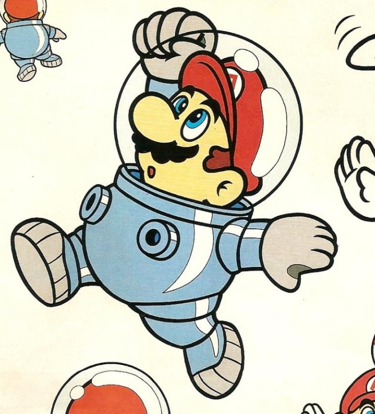 File:SML2 Space Mario Jump.jpg - Super Mario Wiki, the Mario encyclopedia