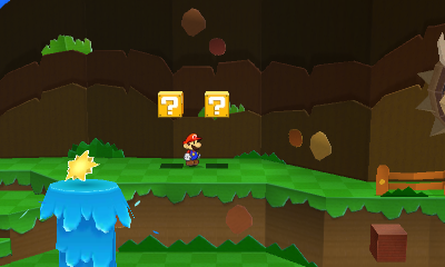 Tenth and eleventh ? Blocks in Water's Edge Way of Paper Mario: Sticker Star.