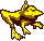 Sprite of a big Animal Token of Winky from Donkey Kong Country for Game Boy Color