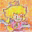 A picture of Princess Peach from a house