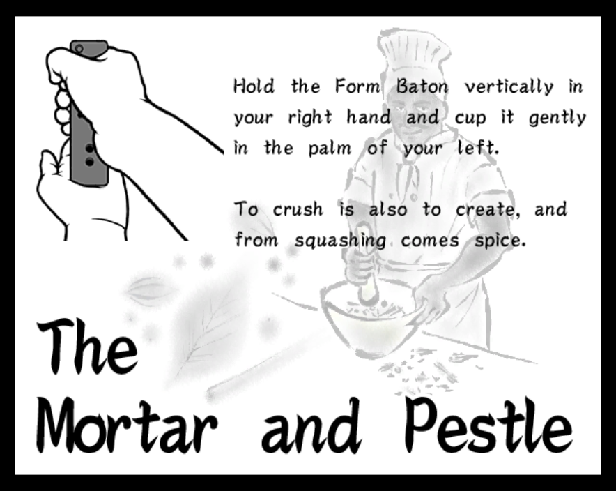 The Mortar and Pestle.