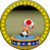 A figure with Toad on it.
