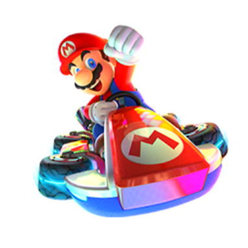 File:NSO MK8D May 2022 Week 2 - Character - Mario in Standard Kart.png