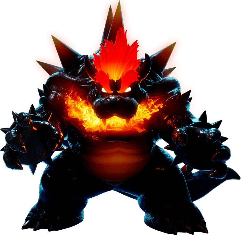 Art of Fury Bowser from Super Mario 3D World + Bowser's Fury