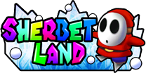 The logo for Sherbet Land, from Mario Kart Double Dash!!.