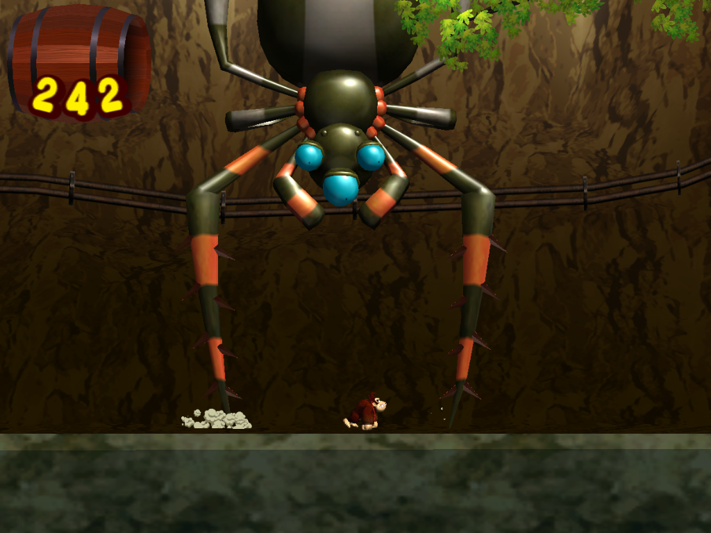 File:Spider DKJB.png - Super Mario Wiki, the Mario encyclopedia