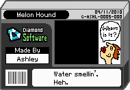 The shelf cover for one of Ashley's microgames in WarioWare: D.I.Y.