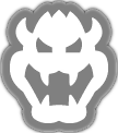 World Bowser icon from Super Mario 3D World.
