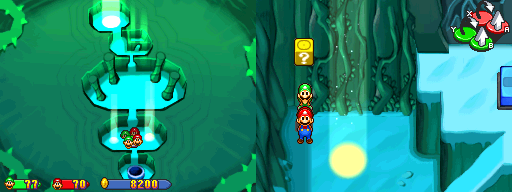 Forty-ninth block in Gritzy Caves of the Mario & Luigi: Partners in Time.