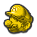 File:MK8DX Gold Mario Icon.png