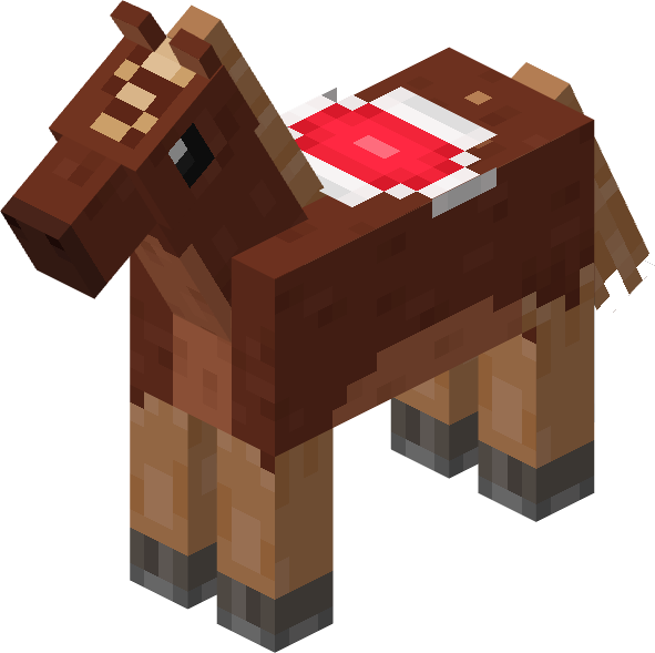 File:Minecraft Mario Mash-Up Horse Chestnut Saddled Render.png
