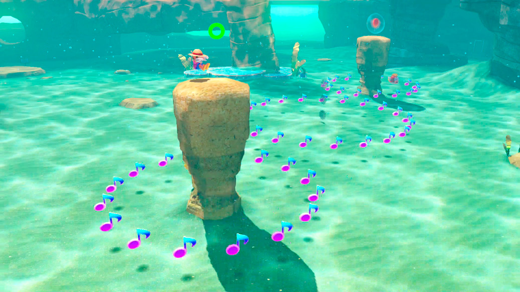 The location of a Power Moon in Super Mario Odyssey