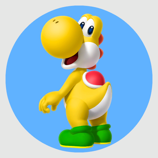 File:SMPJ Big-Top Quiz Yellow Yoshi.png