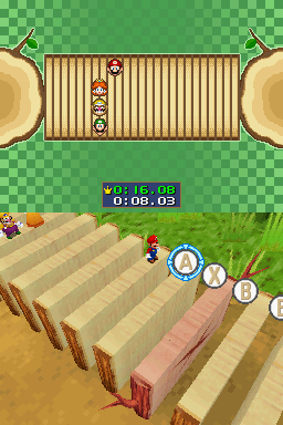4-player mode for Domino Effect in Mario Party DS
