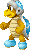Sprite of an Ice Bro from Mario & Luigi: Bowser's Inside Story + Bowser Jr.'s Journey.
