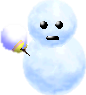 Model of the Mr. Blizzard enemy from Super Mario 64.
